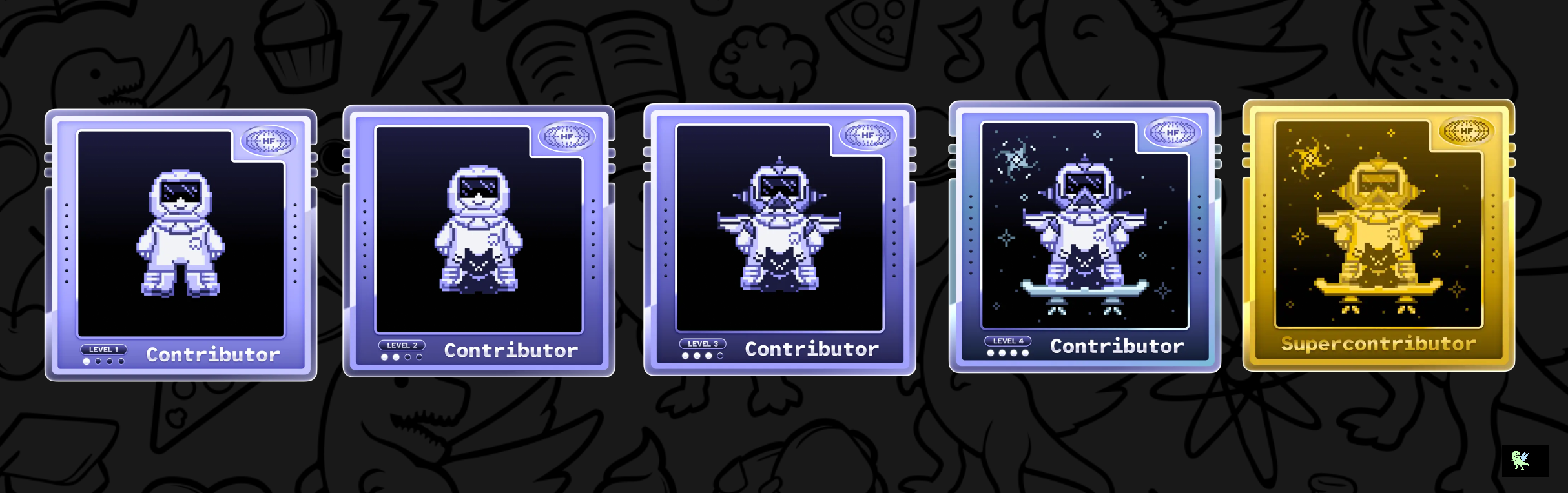 An image of @kumarayush204's Holopin badges, which is a link to view their full Holopin profile