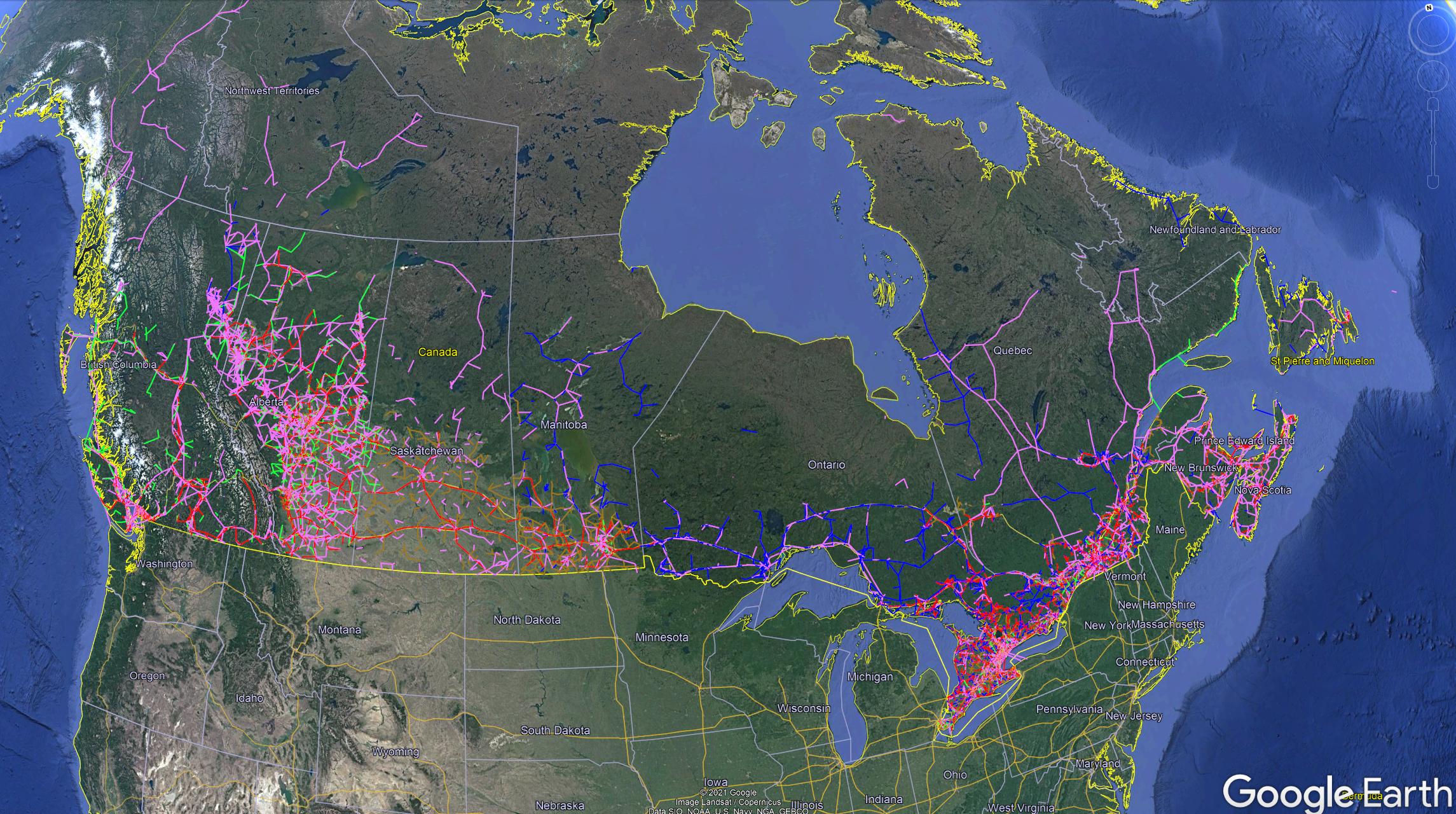 Map of Canada