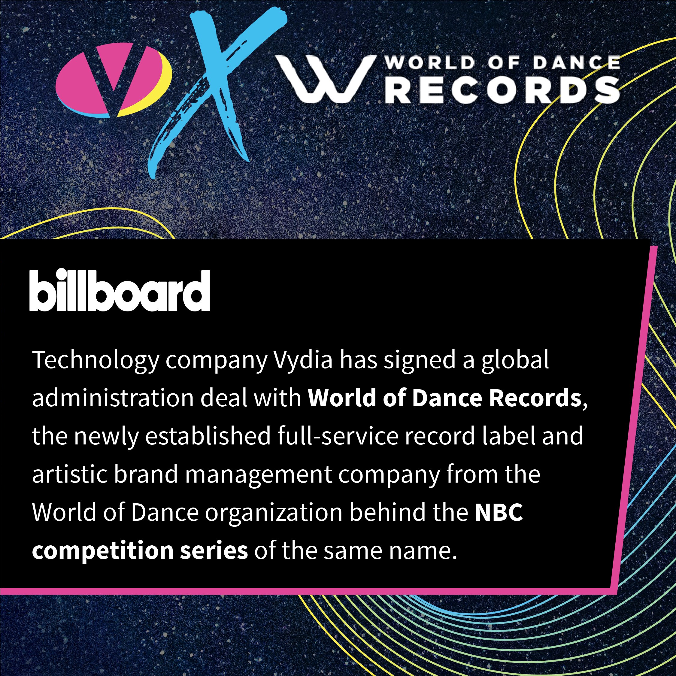 Vydia and billboard article quote