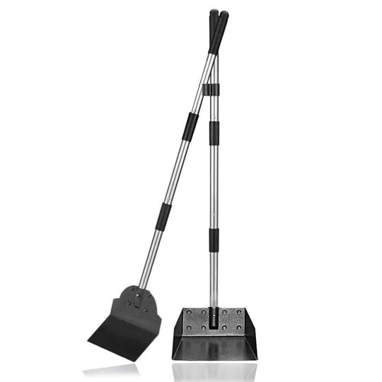 snagle-paw-dog-pooper-scoopertray-and-spade-set-poop-scooper-for-dogs-adjustable-long-handle-metal-p-1