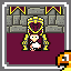 Chocobo standing on a throne