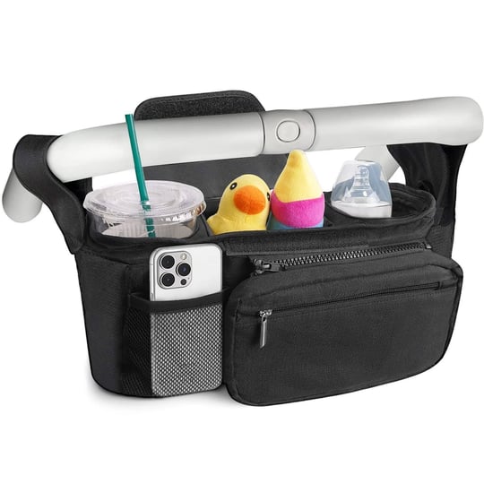 easyfun-baby-stroller-organizer-with-2-insulated-cup-holder-detachable-zippered-pocket-adjustable-sh-1