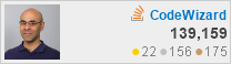 profile for CodeWizard at Stack Overflow, Q&A for professional and enthusiast programmers