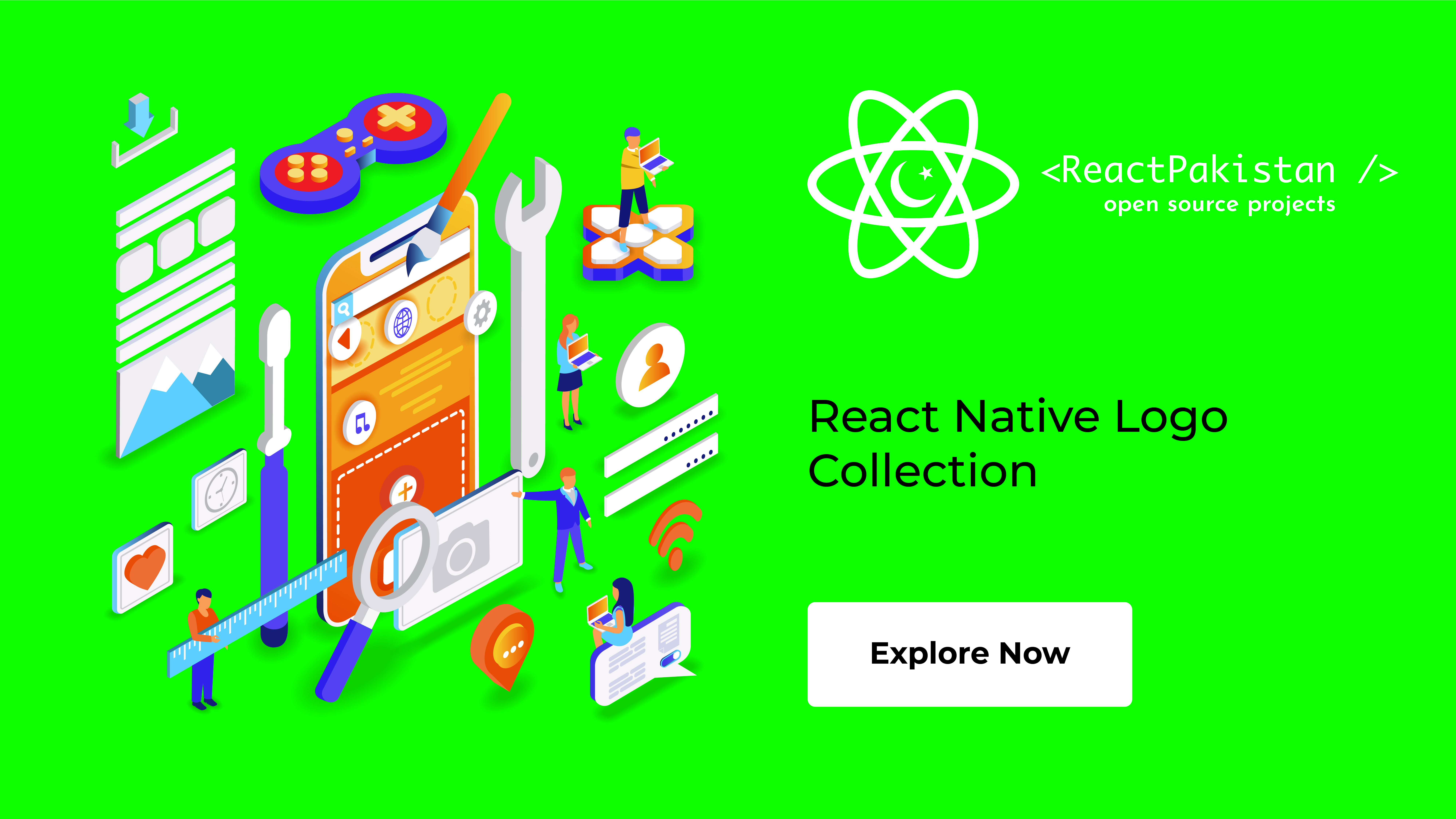 React Pakistan - React Native Logo Collection