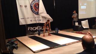 Samantha Wright - 2013 USAW American Open - 53kg Class - 148kg Total BRONZE