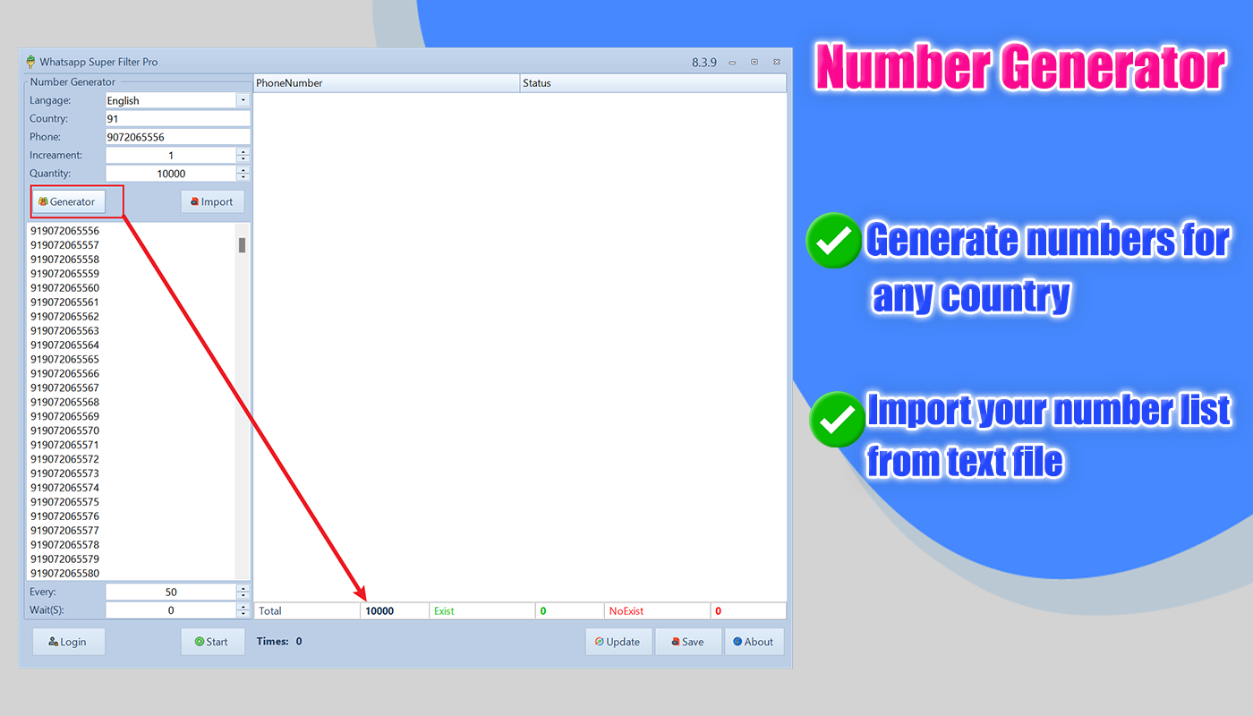 WhatsApp Bulk Filter System,WhatsApp Number Scraper Software,WhatsApp Number Filtering Tool,WhatsApp Bulk Filter Software App WhatsApp bulk filter, WhatsApp bulk validator, WhatsApp check, whatsapp contact, whatsapp contact filter, whatsapp filter, whatsapp validator