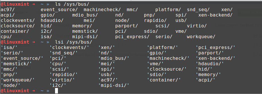 lsi output