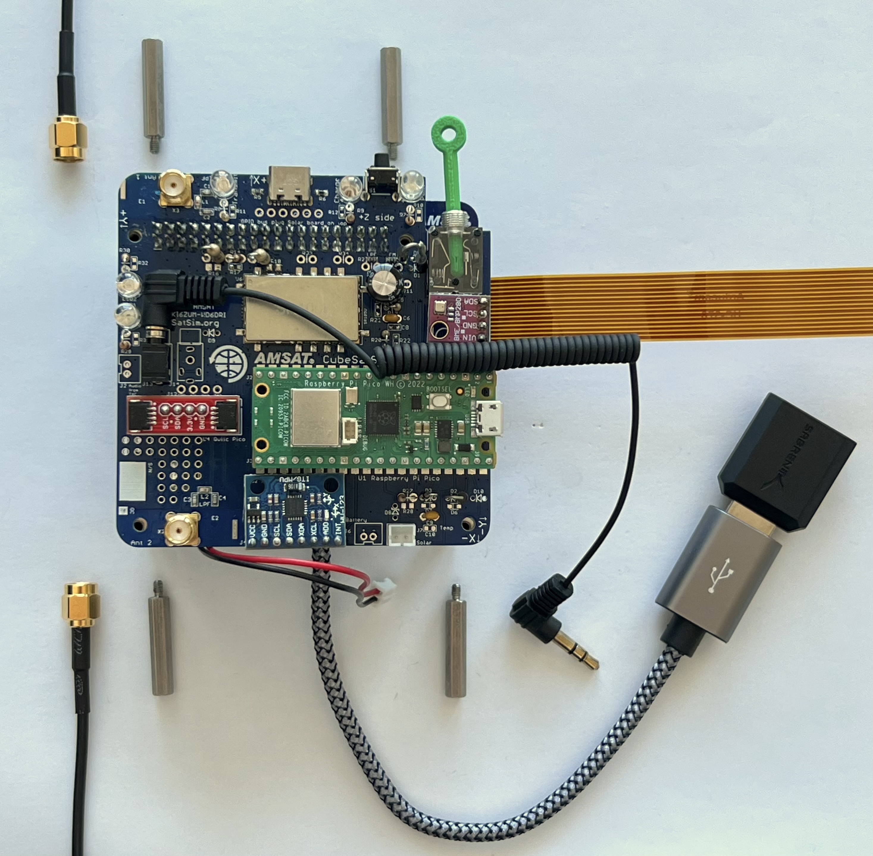 Pi Zero and Battery Board and Main Board