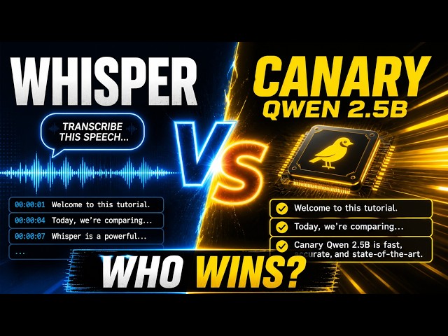 Best Open Source Subtitle Generator? Canary Qwen 2.5B + Whisper Full Guide