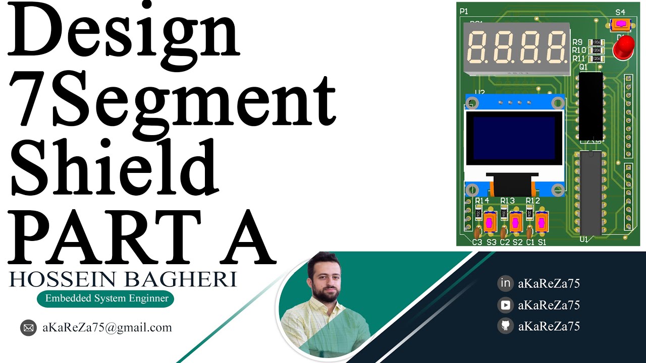 aKaReZa 36 – PCB, 7Segment Shield - Part A Thumbnail