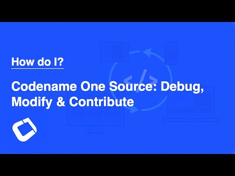 Using The Codename One Source Code