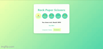 Rock Paper Scissors Lizard Spock