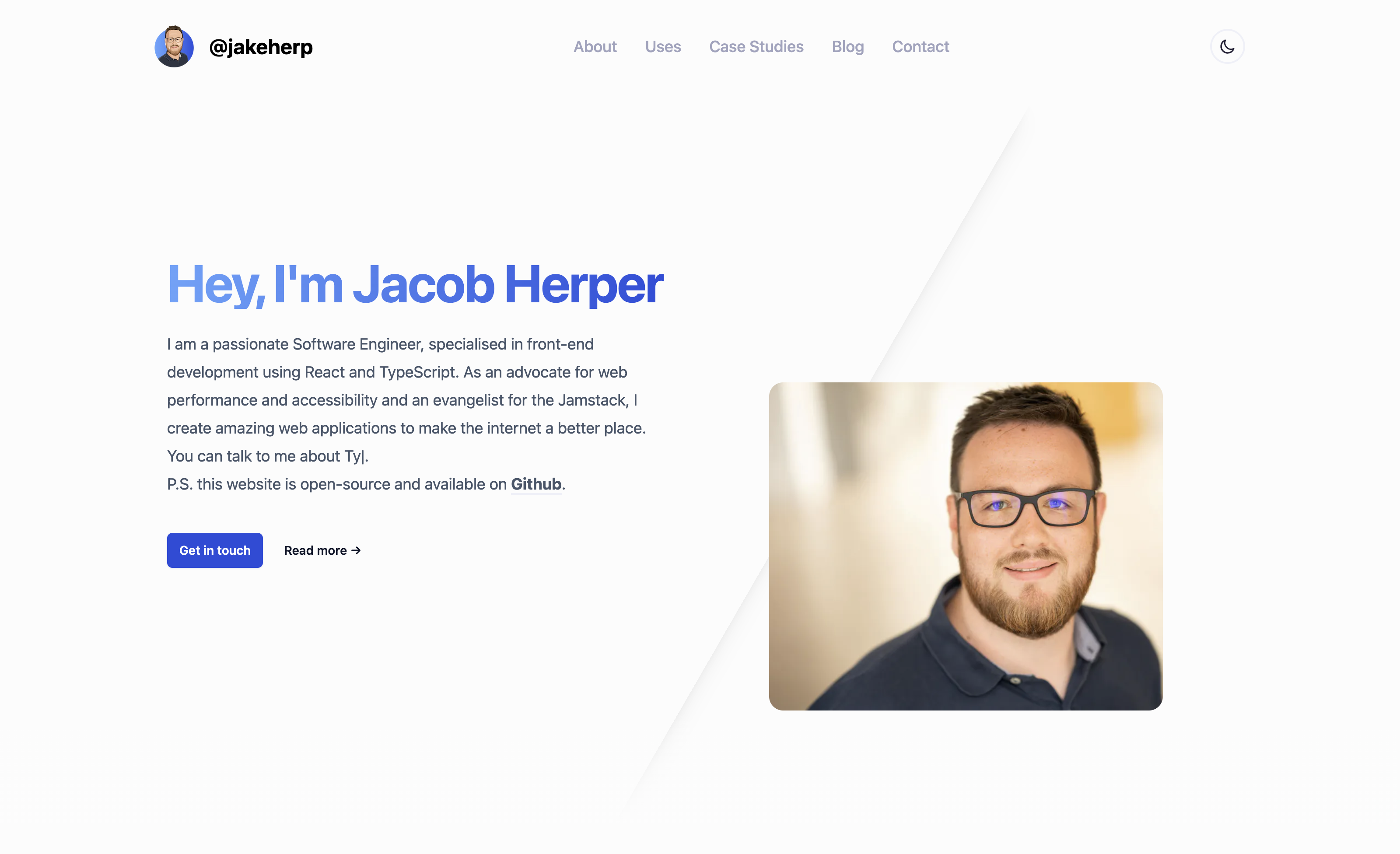 Jacob Herper - Software Engineer and Consultant in the UK