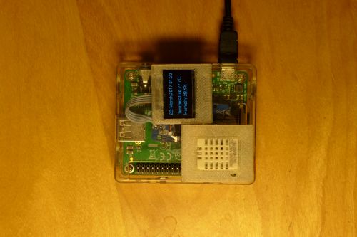 Environment Monitor mit OLED Display