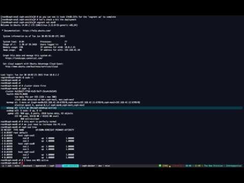 Ceph-ansible Vagrant Demo