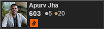 profile for Apurv Jha on Stack Exchange, a network of free, community-driven Q&A sites