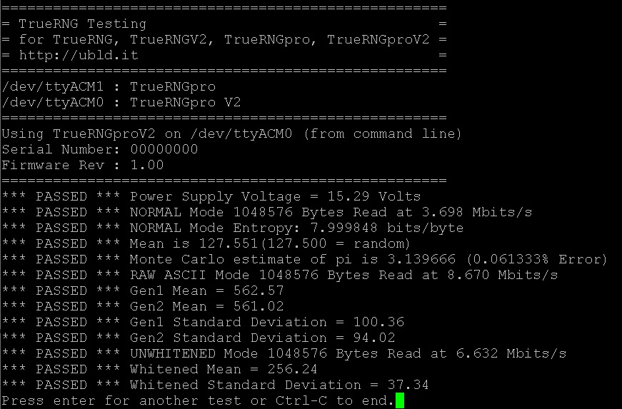 TrueRNGproV2_Test