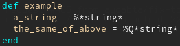 %string keeps its