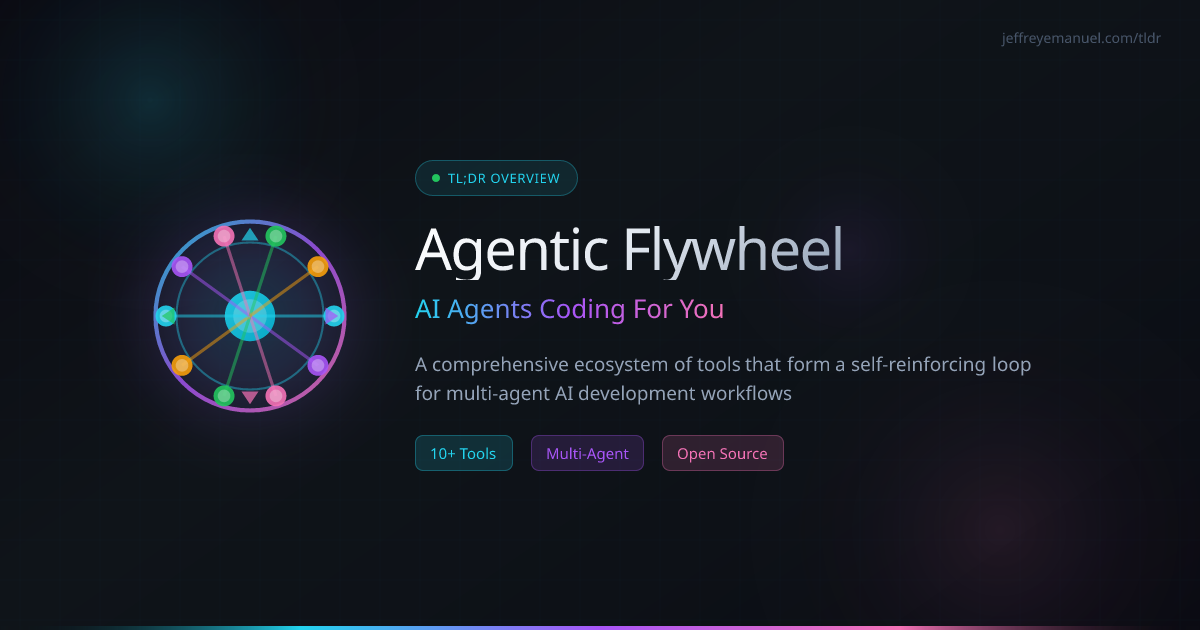 Jeffrey Emanuel — TL;DR