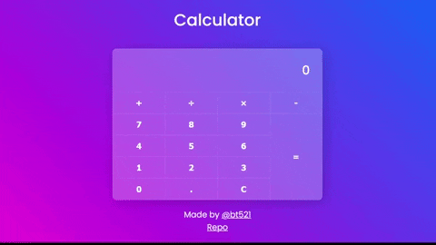 calculator demo