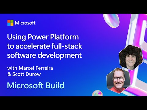Using Power Platform to accelerate full-stack software development