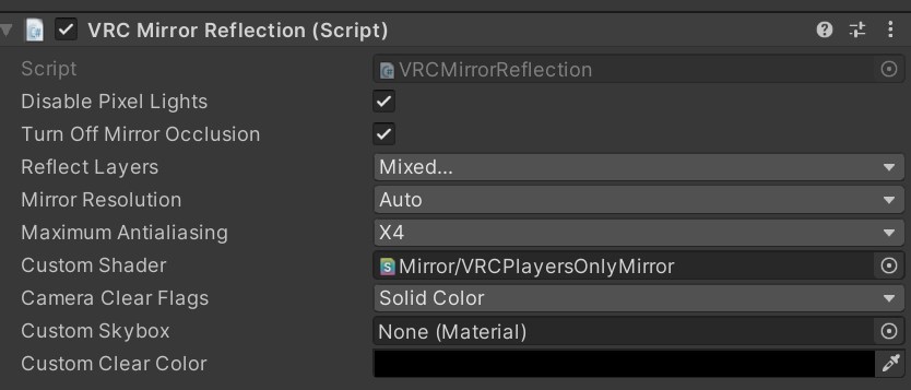 GitHub - acertainbluecat/VRCPlayersOnlyMirror: A simple mirror prefab ...