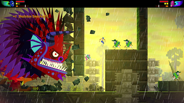 Guacamelee boss fight