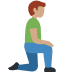 Man kneeling facing right: medium skin tone