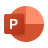 MS PowerPoint logo