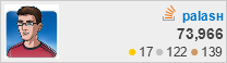 profile for palaѕн at Stack Overflow, Q&A for professional and enthusiast programmers