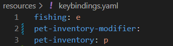 key bindings without modifier