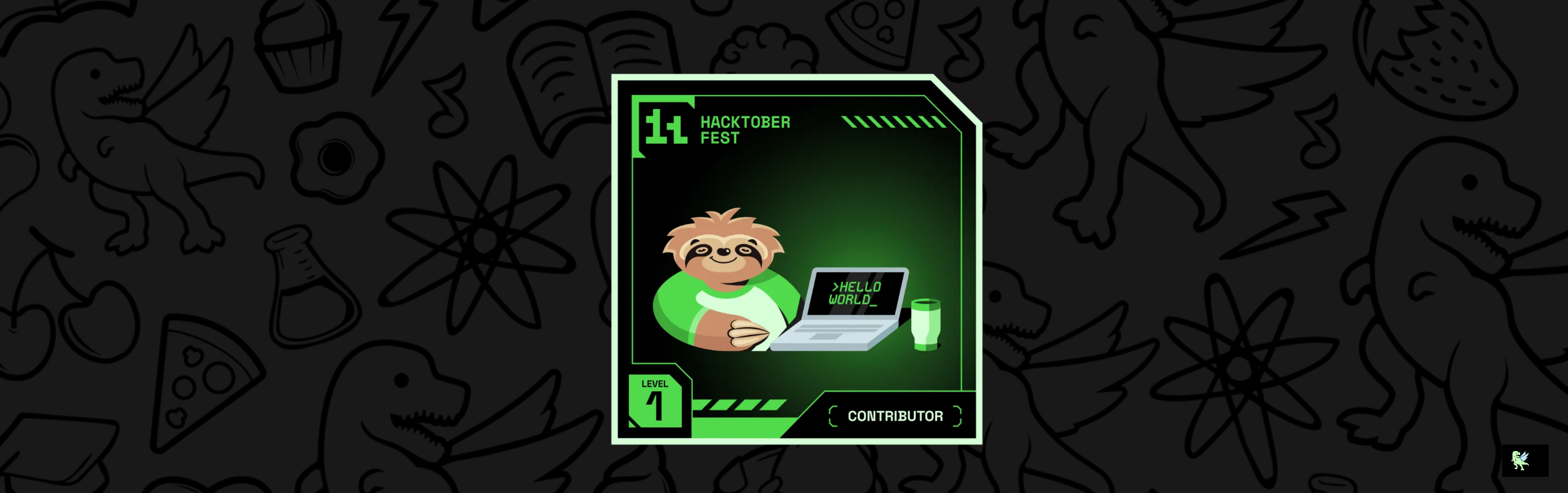 An image of @frankgomezdev's Holopin badges, which is a link to view their full Holopin profile