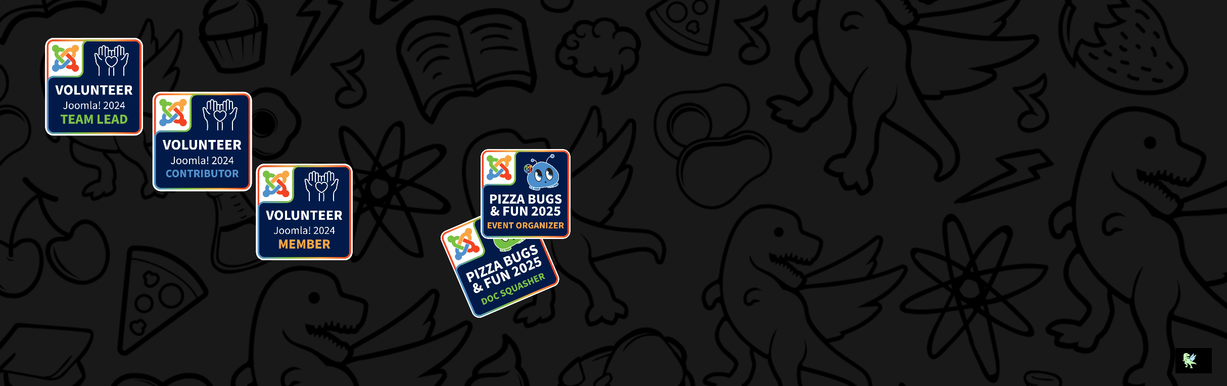 An image of @hermanpeeren's Holopin badges, which is a link to view their full Holopin profile