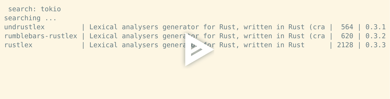 asciicast