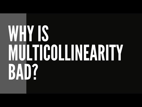 Multicollinearity - Why its bad?