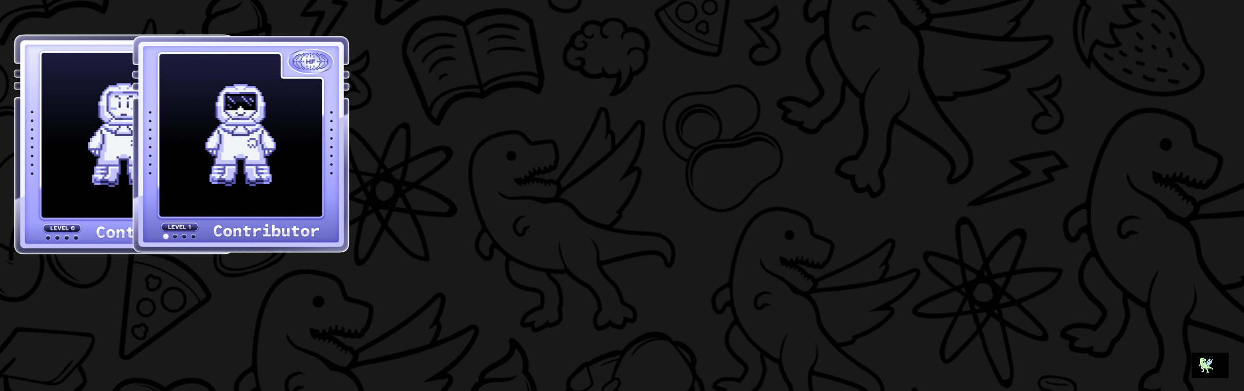 An image of @rusiru19's Holopin badges, which is a link to view their full Holopin profile