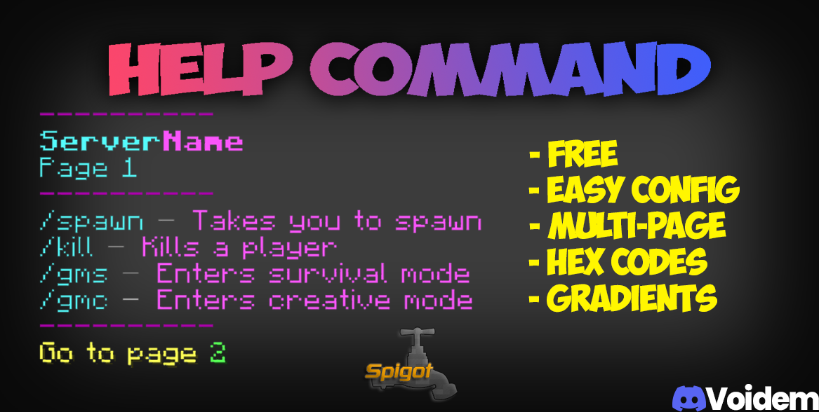 Help Command Banner