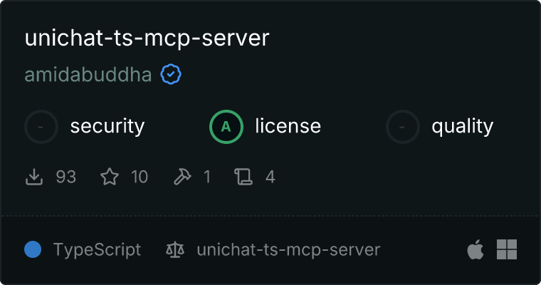 unichat-ts-mcp-server MCP server