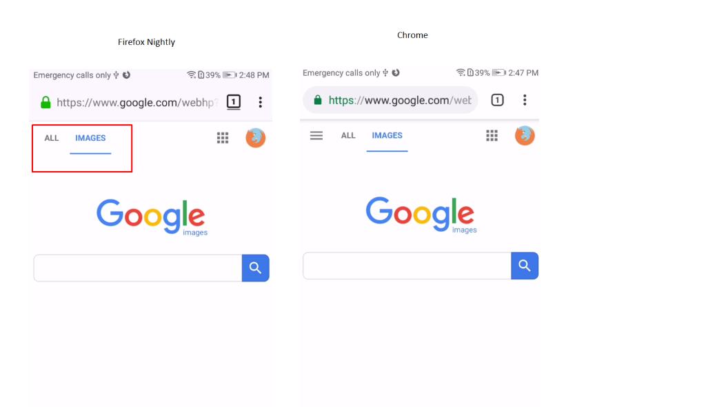 Screenshot Description