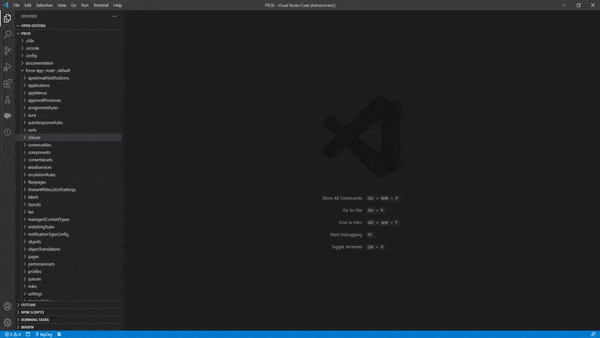 Compress ALL XML Example
