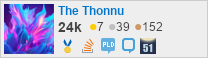 profile for The Thonnu on Stack Exchange, a network of free, community-driven Q&A sites