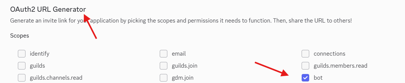 OAuth2 URL Generator