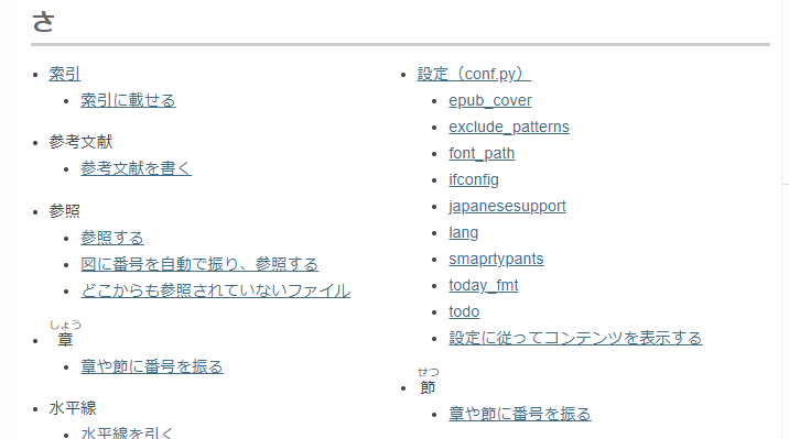 「設」についての表示