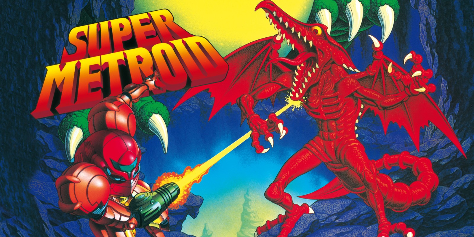 Super Metroid Cartridge Artwork