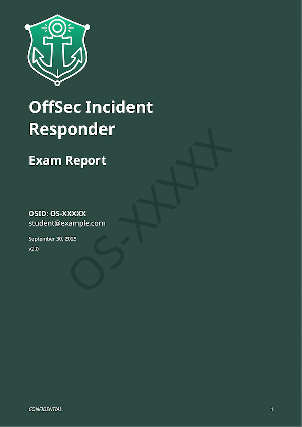 OffSec OSIR Exam Report