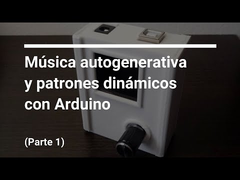 Auto-generative music and dynamic patterns with Arduino. Part 1.