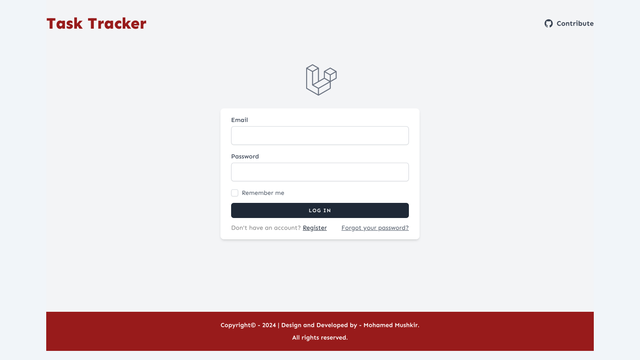 Homepage or Login page