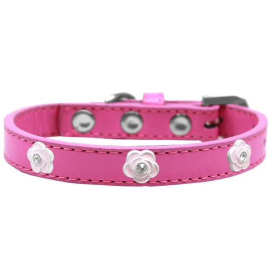 light-pink-rose-widget-dog-collar-bright-pink-size-21