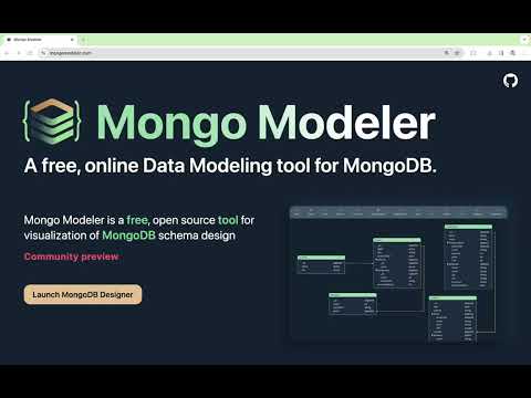 Mongo Modeler video tutorial