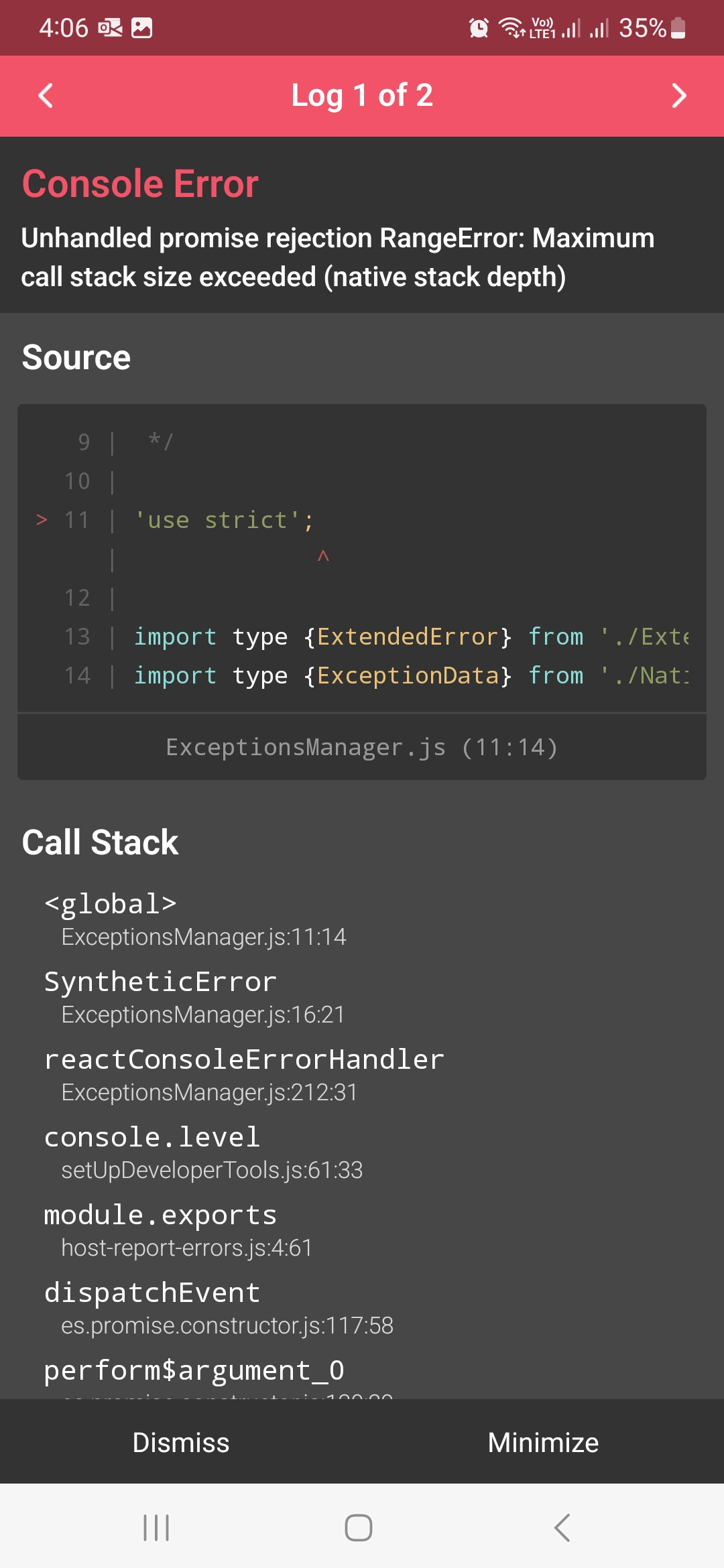 [Bug]: Storybook: Expo: Getting ERROR Unhandled promise rejection ...